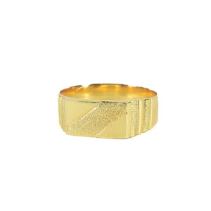TV Style Ring for Men Cros Miller Design