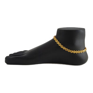 Bud Flower Linking Designer Anklets Daily Wear Classic Payal for Girls and Women