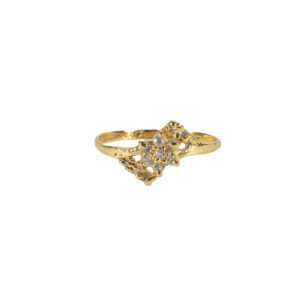Multi White Diamond Flower Design for Women's & Girls
