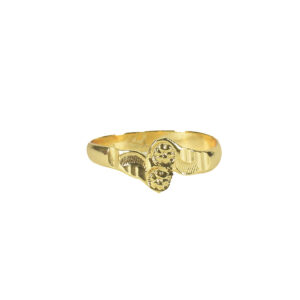Double Small Flower Designed Rings for Women's & Girls
