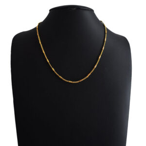 Small width Curb Chain Combination of Plain Hollow Belt Design Chain for Kids & Girls