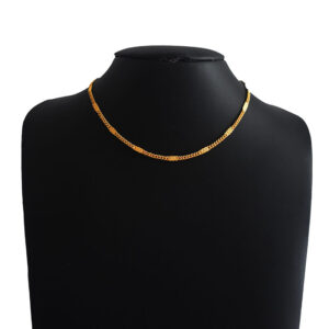 Designer Curb Chain Combination of Flat Belted Chain for Kids