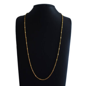 Curb Chain Combination of Lined Hollow Belt Design Chain 30 Inches