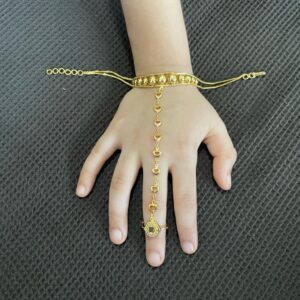 Gemstone Round Beaded Healing Attractive Bracelet