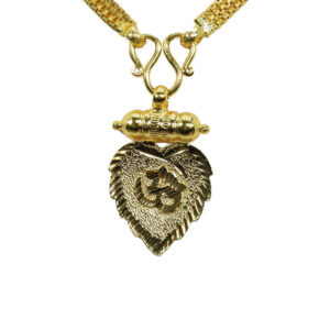 Ellasu Thali Small - Leaf Styled OM Designed Hindu Traditional Kerala Mangalsutra