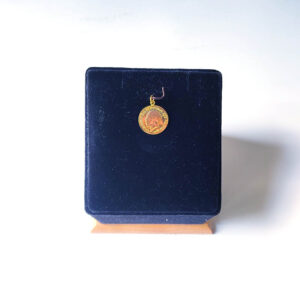 Gold Coin Lockets - Gold Plated GORGEOUS V D.G.BRITT:OMN:REX F.D.IND:IMP Gold Coin Jewellery