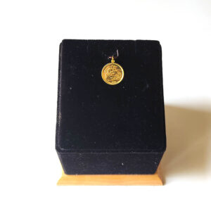 Gold Coin Lockets - Gold Plated VICTORIA D.G.BRITT REX F.D 1911 Gold Coin Jewellery