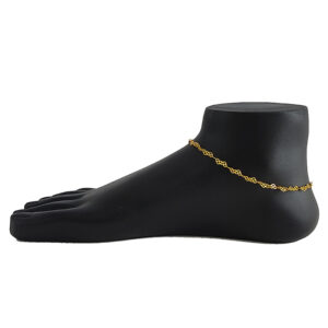 Lite Weight Daily Wear Modern Anklets Very Small Heart Design Linking Payal for Kids Girls and Women