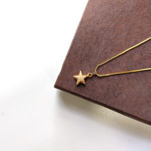 Love Locket Necklace - Heart Shaped Pendant Necklace with Box Chain for Girls and Young Women
