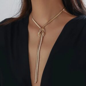 Winding Snake Gold Chain