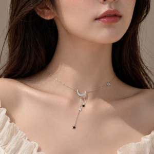 Moon Star Necklace