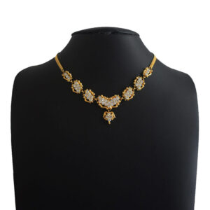 Exclusive White Multi-Stone Style Necklace
