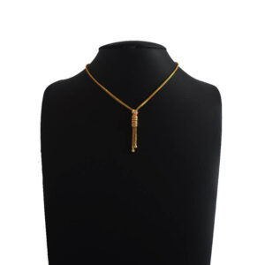 Spring Pendant Wight Stone &  Chain Ball Hanging Style