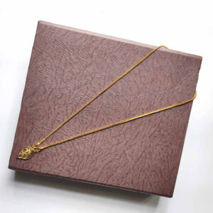 Simple Thali Pendant Necklace for Modern Marriage Women