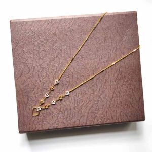 New Style Love Step Modern Chain Simple Love Pendant Necklace for Girlfriend