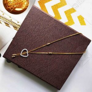 Chain Hanging Simple Heart Love Pendant Necklace for Girl and Women